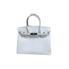 Сумка Hermes Birkin 30 из матовой кожи аллигатора